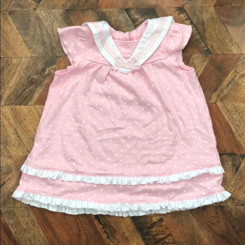 Pink collared Dress
